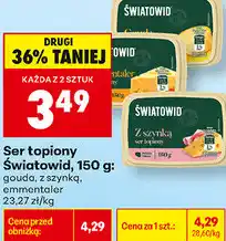 Biedronka Ser topiony Światowid oferta