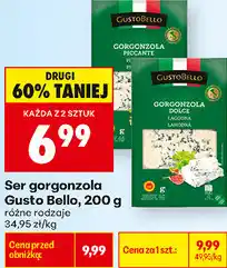 Biedronka Ser gorgonzola Gusto Bello oferta