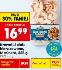Biedronka Krewetki białe blanszowane Marinero oferta