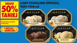 Biedronka Lody familijne Grycan oferta