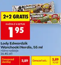 Biedronka Lody Edwardzik Warchocki Nordis oferta