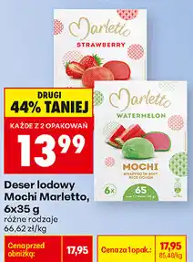 Biedronka Deser lodowy Mochi Marletto oferta