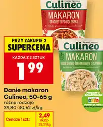 Biedronka Danie makaron Culineo oferta