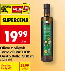 Biedronka Oliwa z oliwek Terra di Bari DOP Gusto Bello oferta