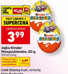 Biedronka Jajko Kinder Niespodzianka oferta