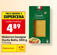 Biedronka Makaron lasagne Gusto Bello oferta
