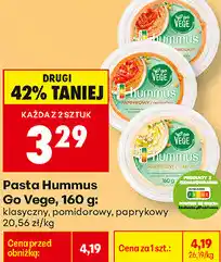 Biedronka Pasta Hummus Go Vege oferta