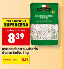 Biedronka Ryż do risotto Arborio Gusto Bello oferta