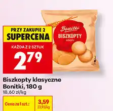 Biedronka Biszkopty klasyczne Bonitki oferta