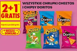 Biedronka Chrupki Cheetos i chipsy Doritos oferta