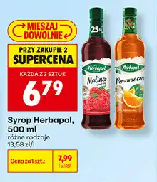 Biedronka Syrop Herbapol oferta