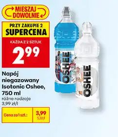 Biedronka Napój niegazowany Isotonic Oshee oferta