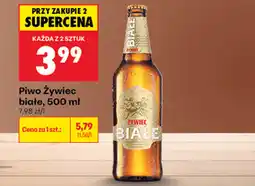Biedronka Piwo Żywiec białe oferta