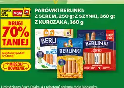 Biedronka Parówki Berlinki oferta