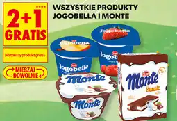Biedronka Wszystkie produkty Jogobella i Monte oferta