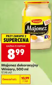 Biedronka Majonez dekoracyjny Winiary oferta