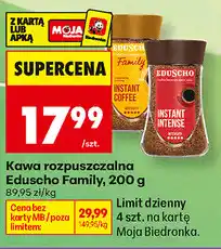 Biedronka Kawa rozpuszczalna Eduscho Family oferta