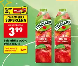 Biedronka Sok jabłko 100% Tymbark oferta