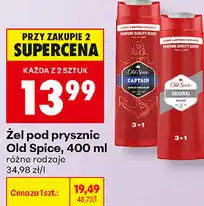 Biedronka Żel pod prysznic Old Spice oferta