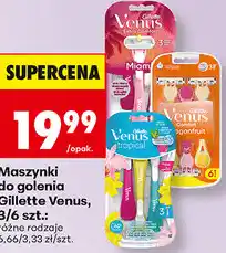Biedronka Maszynki do golenia Gillette Venus, 3/6 szt oferta