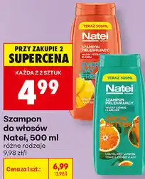 Biedronka Szampon do włosów Natei oferta