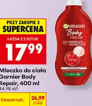Biedronka Mleczko do ciała Garnier Body Repair oferta
