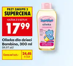 Biedronka Oliwka dla dzieci Bambino oferta