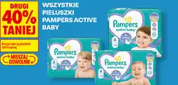 Biedronka Wszystkie pieluszki Pampers Active Baby oferta