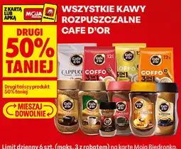 Biedronka Wszystkie kawy rozpuszczalne Cafe d'Or oferta