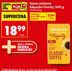 Biedronka Kawa mielona Eduscho Family oferta