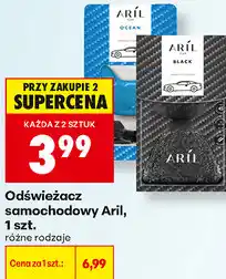 Biedronka Odświeżacz samochodowy Aril, 1 szt oferta