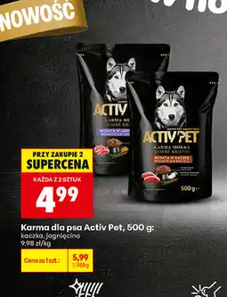 Biedronka Karma dla psa Activ Pet oferta