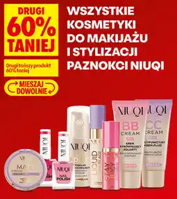 Biedronka Wszystkie kosmetyki do makijażu i stylizacji paznokci Niuqi oferta