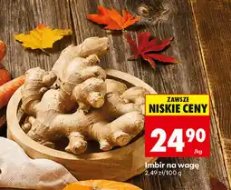 Biedronka Imbir na wagę oferta