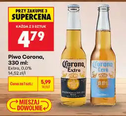 Biedronka Piwo Corona Extra / Cero oferta
