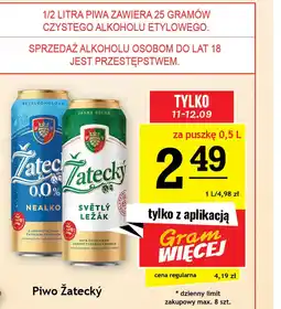 Gram Market Piwo bezalkoholowe Zatecky oferta