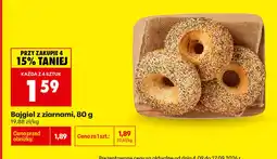 Biedronka Bajgiel z ziarnami oferta