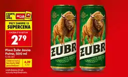 Biedronka Piwo Żubr oferta