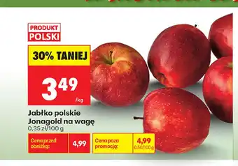 Biedronka Jabłka polskie Jonagold oferta