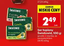 Biedronka Ser topiony Światowid gouda oferta