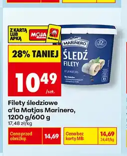 Biedronka Filety śledziowe a'la Matjas Marinero oferta