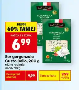 Biedronka Ser gorgonzola dolce Gusto Bello oferta