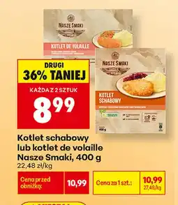 Biedronka Kotlet schabowy Nasze Smaki oferta