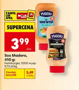 Biedronka Sos hamburger Madero oferta