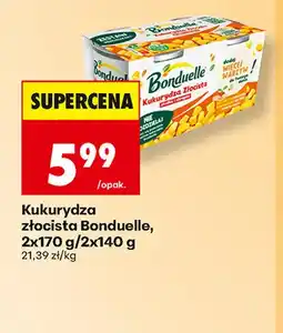 Biedronka Kukurydza złocista Bonduelle 2-pak oferta