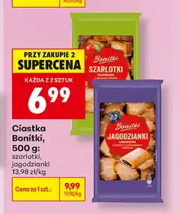Biedronka Ciastka Bonitki szarlotki oferta