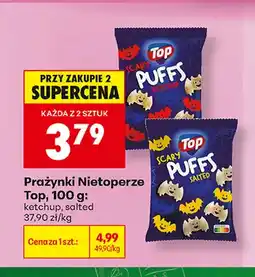 Biedronka Prażynki nietoperze Top ketchup oferta