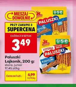 Biedronka Paluszki Lajkonik słone oferta