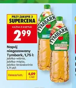 Biedronka Napój niegazowany Tymbark jabłko-wiśnia oferta