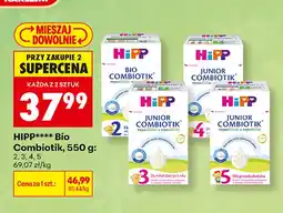 Biedronka Mleko modyfikowane HiPP Bio Combiotik 2 oferta